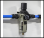 Sealey SA206FRAD Auto Drain Air Filter/Regulator Max. Airflow 140cfm
