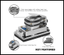 Sealey SA22 Air Flat Bed Sander 165 x 90mm