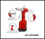 Sealey SA31 Air/Hydraulic Riveter
