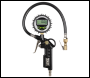 Sealey SA332D Digital Pistol Grip Tyre Inflator with Clip-On Connector