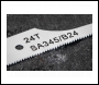 Sealey SA345/B24 74mm Air Saw Blade 24tpi - Pack of 5