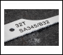 Sealey SA345/B32 74mm Air Saw Blade 32tpi - Pack of 5