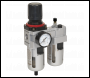 Sealey SA4001 Air Filter/Regulator/Lubricator - High Flow