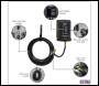 Sealey SA450 Wall Mounting Tyre Inflator Digital
