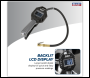 Sealey SA500 Rechargeable Digital Tyre Inflator with Clip-On Connector