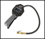 Sealey SA500 Digital Tyre Inflator with Clip-On Connector Rechargeable