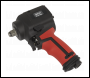 Sealey SA6002S Air Impact Wrench 1/2 inch Sq Drive Stubby - Twin Hammer