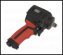 Sealey SA6002S Air Impact Wrench 1/2 inch Sq Drive Stubby - Twin Hammer