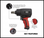 Sealey GSA6004 Composite Air Impact Wrench 3/4 inch Sq Drive -  Twin Hammer