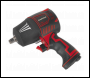 Sealey SA6006 Composite Air Impact Wrench 1/2 inch Sq Drive - Twin Hammer