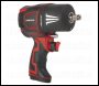 Sealey SA6006 Premier Twin Hammer Composite Air Impact Wrench 1/2 inch Sq Drive