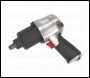 Sealey SA602 Air Impact Wrench 1/2 inch Sq Drive - Twin Hammer