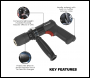 Sealey SA621 Premier Composite Reversible Air Drill 13mm with Keyless Chuck