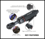 Sealey SA630 Premier Compact Air Ratchet Wrench 1/4 inch Sq Drive