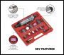 Sealey SA67 Air Die Grinder Kit 16pc