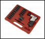 Sealey SA720 Premier Air Mini Sander Kit 50mm 35pc