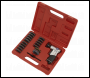 Sealey SA720 Premier Air Mini Sander Kit 50mm 35pc