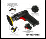 Sealey SA721 Premier Composite Mini Air Orbital Sander 75mm