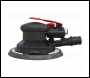 Sealey SA801 Air Palm Orbital Sander Ø150mm Dust-Free