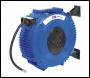 Sealey SA88 Retractable Air Hose Reel 20m Ø10mm ID Rubber Hose