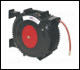 Sealey SA8812 Retractable Air Hose Reel 15m Ø13mm ID Rubber Hose