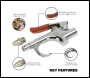 Sealey SA913 Palm Type Air Blow Gun with 1/4 inch BSP Air Inlet & Safety Nozzle