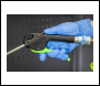 Sealey SA9232 Air Blow Gun with Angled Lance Ø8mm 480mm with 1/4 inch BSP Air Inlet