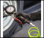 Sealey SA9302 Tyre Inflator with Pressure Gauge and Clip-On Connector