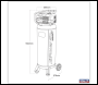 Sealey SAC05020 50L Oil Free Belt Drive Compressor 2hp