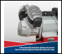 Sealey SAC05030 50L V-Twin Direct Drive Air Compressor 3hp