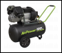 Sealey SAC10030VE 100L V-Twin Direct Drive Air Compressor 3hp
