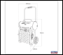 Sealey SAC1900 19L Oil Free Direct Drive Air Compressor 1.5hp