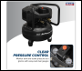 Sealey SAC24V 24L Oil Free Belt Drive Vertical Compressor 2hp