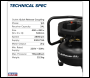 Sealey SAC24V 24L Oil Free Belt Drive Vertical Compressor 2hp