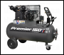 Sealey SAC3153B Air Compressor 150L Belt Drive 3hp with Front Control Panel