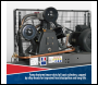 Sealey SAC32775B Premier 270L Belt Drive Air Compressor 7.5hp
