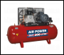 Sealey SAC42055B Air Compressor 200L Belt Drive 5.5hp 3ph 2-Stage with Cast Cylinders