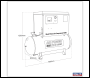 Sealey SAC42755BLN 270L Low Noise Belt Drive Air Compressor with Cast Cylinders 5.5hp 2-Stage