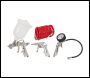 Sealey SAC5020APK 50L Direct Drive Air Compressor 2hp with 4pc Air Accessory Kit