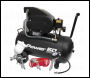 Sealey SAC5020APK Air Compressor 50L Direct Drive 2hp with 4pc Air Accessory Kit