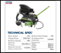 Sealey SAC5020EPK 50L Direct Drive Air Compressor 2hp with 4pc Air Accessory Kit