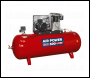 Sealey SAC55075B 500L Belt Drive Air Compressor with Cast Cylinders 7.5hp 3ph 2-Stage