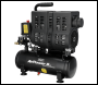 Sealey SAC6000S 6L Oil Free Low Noise Direct Drive Air Compressor 1hp