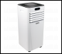 Sealey SAC7000 Portable Air Conditioner/Dehumidifier/Air Cooler with Window Sealing Kit 7,000Btu/hr