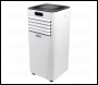 Sealey SAC7000 Portable Air Conditioner/Dehumidifier/Air Cooler with Window Sealing Kit 7,000Btu/hr