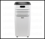 Sealey SAC7000 Portable Air Conditioner/Dehumidifier/Air Cooler with Window Sealing Kit 7,000Btu/hr