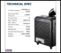 Sealey SAC7001 Industrial Spot Cooler Air Conditioner/Air Cooler 6,800Btu/hr (2kW)