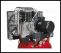 Sealey SACV52775B 270L Vertical Belt Drive Air Compressor with Cast Cylinders 7.5hp 3ph 2-Stage