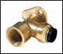 Sealey SBA15BWE SharkBite® Brass Wingback Elbow 15mm x 1/2 inch BSP