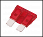 Sealey SBF1050 Automotive Standard Blade Fuse 10A - Pack of 50